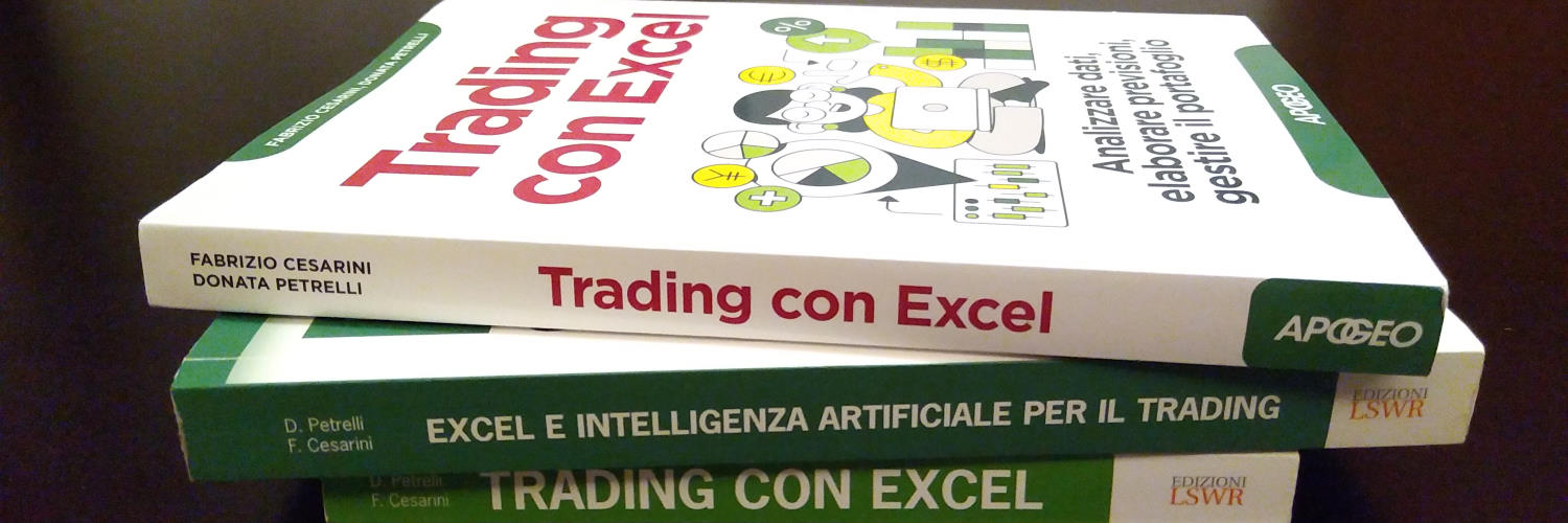Libri di trading, finanza, prograamazione, excel, vba e intelligenza artificiale