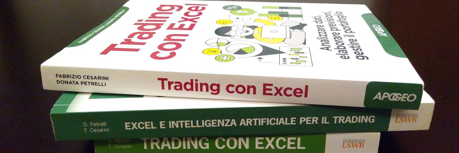 Libri di trading, finanza, prograamazione, excel, vba e intelligenza artificiale